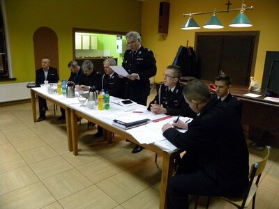 Dylaki, Antoniów: Zebrania sprawozdawcze w OSP